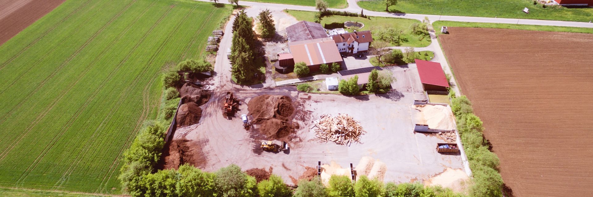 Luftaufnahme des Lagerplatzes in Böhmenkirch-Steinenkirch